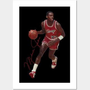 BASKETBALLART - GOAT BULLS 1985 Posters and Art